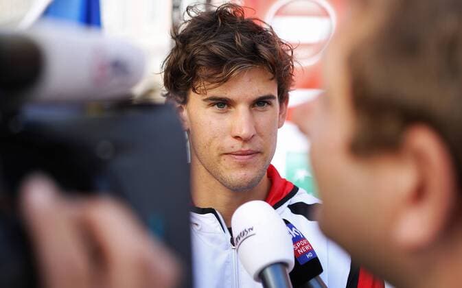 TENNIS - Davis Cup, AUT vs ROU WELS,AUSTRIA,14.SEP.17 - TENNIS - ITF, Davis Cup, Austria vs Romania, draw. Image shows Dominic Thiem (AUT). GEPAxpictures xMatthiasxHauer