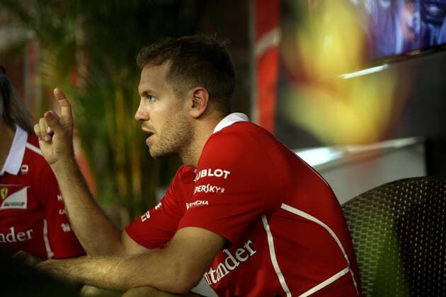 Motorsports: FIA Formula One World Championship WM Weltmeisterschaft 2017, Grand Prix of Singapore, 5 Sebastian Vettel (GER, Scuderia Ferrari), Singapore Singapore
