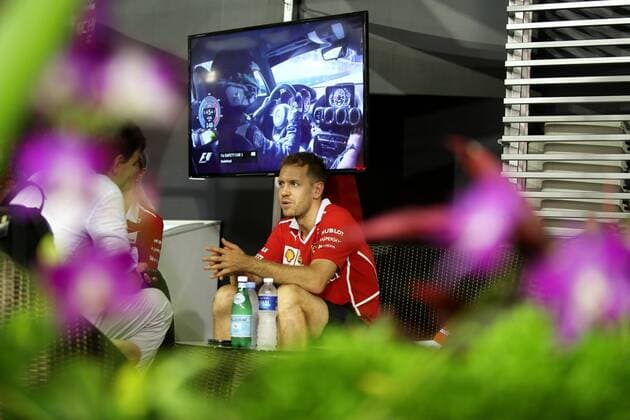 Motorsports: FIA Formula One World Championship WM Weltmeisterschaft 2017, Grand Prix of Singapore, 5 Sebastian Vettel (GER, Scuderia Ferrari), Singapore Singapore