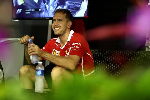 Motorsports: FIA Formula One World Championship WM Weltmeisterschaft 2017, Grand Prix of Singapore, 5 Sebastian Vettel (GER, Scuderia Ferrari), Singapore Singapore