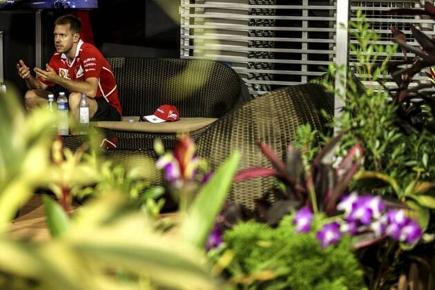 Motorsports: FIA Formula One World Championship WM Weltmeisterschaft 2017, Grand Prix of Singapore, 5 Sebastian Vettel (GER, Scuderia Ferrari), Singapore Singapore