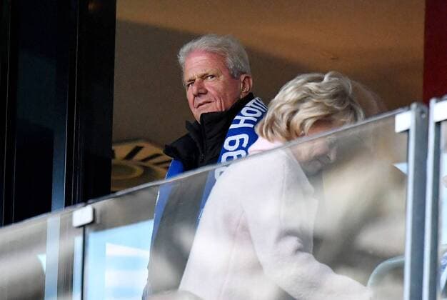 14.09.2017, xfux, Fussball Europa League, TSG 1899 Hoffenheim - Sporting Braga, emspor, v.l. Dietmar Hopp (Investor TSG 1899 Hoffenheim) Sinsheim