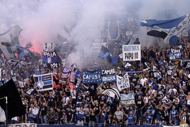 Db Reggio Emilia 14 09 2017 - Europa League Atalanta-Everton foto Daniele Buffa Image nella foto: tifosi Atalanta 