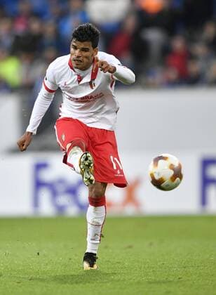 Torschuss Aktion Torchance Danilo Sporting Braga TSG 1899 Hoffenheim vs Sporting SC Braga Europa League 14.09.2017 TSG 1899 Hoffenheim vs Sporting SC Braga