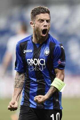 Bilder des Tages - SPORT Db Reggio Emilia 14 09 2017 - Europa League Atalanta-Everton foto Daniele Buffa Image nella foto: esultanza gol Alejandro Gomez 