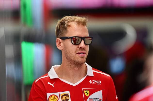Sebastian Vettel (GER 5), Scuderia Ferrari, Grosser Preis von Singapur 2017, Vorbereitungen, Motorsport, Formel 1, 14.09.2017, Singapur Copyright: xAndre Eibner-Pressefotox EP_JAE