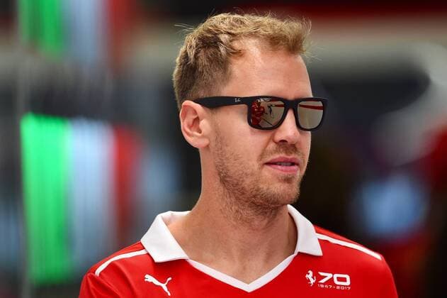 Sebastian Vettel (GER 5), Scuderia Ferrari, Grosser Preis von Singapur 2017, Vorbereitungen, Motorsport, Formel 1, 14.09.2017, Singapur Copyright: xAndre Eibner-Pressefotox EP_JAE