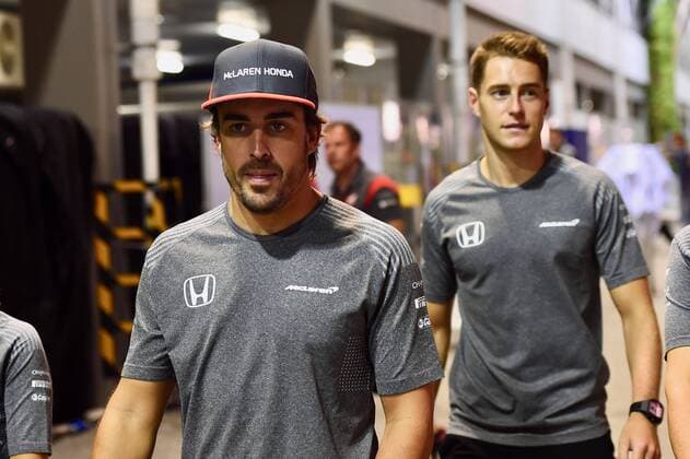 Fernando Alonso (SPA 14), McLaren Honda, Grosser Preis von Singapur 2017, Vorbereitungen, Motorsport, Formel 1, 24.08.2017, Singapur Copyright: xAndre Eibner-Pressefotox EP_JAE