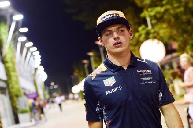 Max Verstappen (NEL 33), Red Bull Racing, Grosser Preis von Singapur 2017, Vorbereitungen, Motorsport, Formel 1, 24.08.2017, Singapur Copyright: xAndre Eibner-Pressefotox EP_JAE