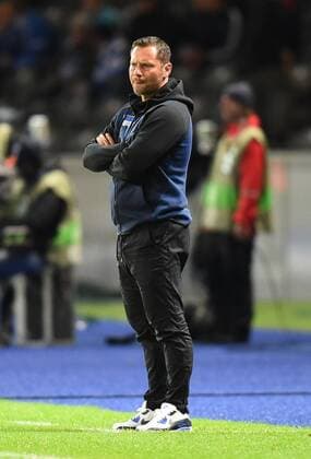 Fussball, Herren, Saison 2017 2018, UEFA Europa League (Gruppe J, 1. Spieltag), Hertha BSC - Athletic Bilbao, Trainer Pal Dardai (Hertha BSC), 14.09.2017, Copyright: xMichaelxHundtx xMatthiasxKochx