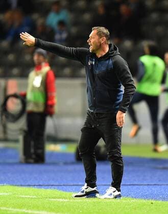 Fussball, Herren, Saison 2017 2018, UEFA Europa League (Gruppe J, 1. Spieltag), Hertha BSC - Athletic Bilbao, Trainer Pal Dardai (Hertha BSC), 14.09.2017, Copyright: xMichaelxHundtx xMatthiasxKochx