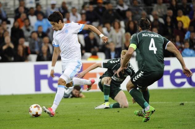 Sakai (OM) FOOTBALL : Marseille vs Konyaspor - Europa League - 14 09 2017 FranckPennant Panoramic 
