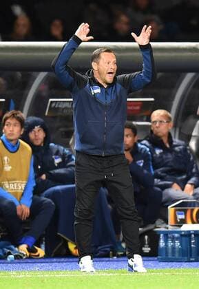 Fussball, Herren, Saison 2017 2018, UEFA Europa League (Gruppe J, 1. Spieltag), Hertha BSC - Athletic Bilbao, Trainer Pal Dardai (Hertha BSC), 14.09.2017, Copyright: xMichaelxHundtx xMatthiasxKochx