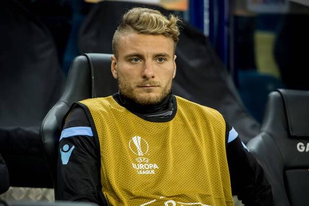 Fußball, EL, Vitesse Arnheim - Lazio Rom Ciro Immobile of SS Lazio during the UEFA Europa League group K match between Vitesse Arnhem and Lazio Roma at Gelredome on September 14, 2017 in Arnhem, The Netherlands UEFA Europa League 2017 2018 xVIxVIxImagesx xRonaldxBonestrooxIVx 8745733