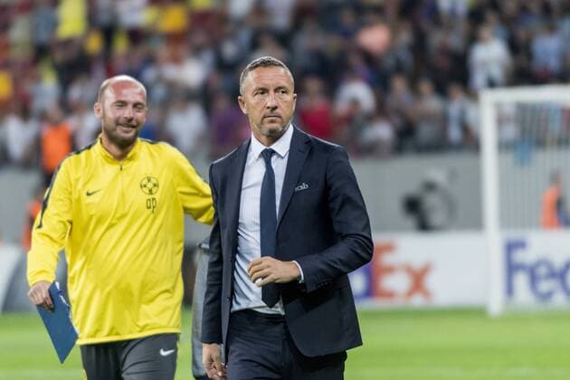 September 14, 2017: Mihai Stoica the general manager of FCSB after the UEFA Europa League 2017-2018, Groupe Stage, Groupe G game between FCSB Bucharest (ROU) and FC Viktoria Plzen (CZE) at National Arena Stadium, Bucharest, Romania ROU.  Copyright: xCronos CatalinxSoarex cronoscs14092017104633