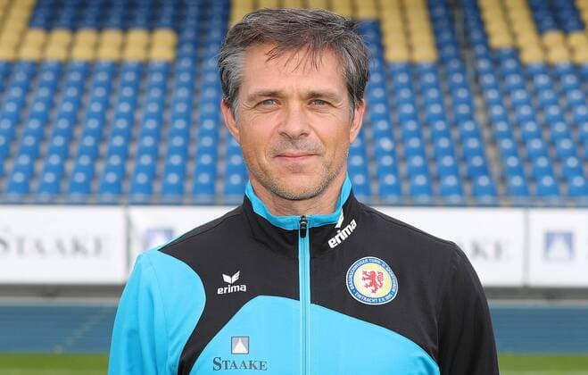 Trainer Henning Buerger (Eintracht Braunschweig U23)