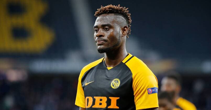 14.09.2017 Stade de Suisse Bern , SCHWEIZ , Saison 2017 2018 Herren UEFA Europa League Gruppenphase BSC Young Boys Bern - Partizan Belgrad Kasim Adams Nuhu (Young Boys)