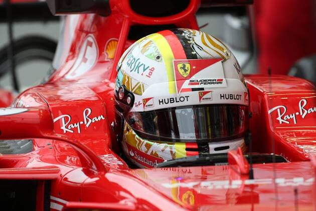 15.09.2017 - Free Practice 1, Sebastian Vettel (GER) Scuderia Ferrari SF70H Singapore Grand Prix 14 - 17 September 2017 15.09.2017 - Free Practice 1, Sebastian Vettel (GER) Scuderia Ferrari SF70H 