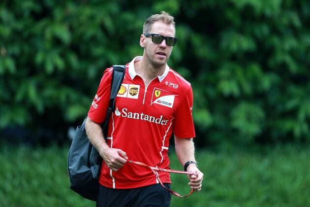 Motorsports: FIA Formula One World Championship WM Weltmeisterschaft 2017, Grand Prix of Singapore, 5 Sebastian Vettel (GER, Scuderia Ferrari), Singapore Singapore