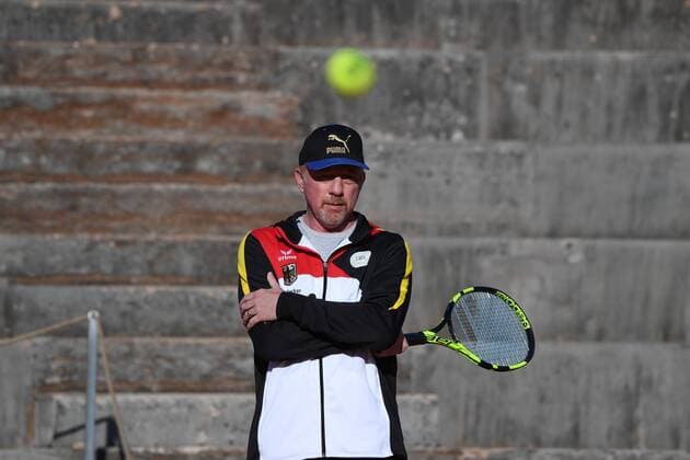 Bilder des Tages - SPORT 2017 Davis Cup Worldgroup Playoffs Portugal Germany Lissabon,Portugal Boris Becker