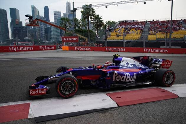 Singapore Grand Prix 14 - 17 September 2017 15.09.2017 - Free Practice 1, Sean Gelael (INA) Test Driver, Scuderia Toro Rosso STR12 