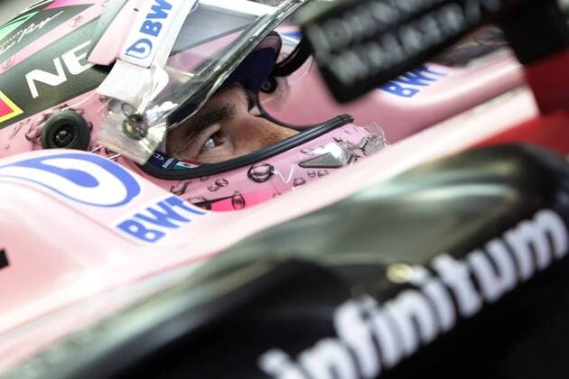 15.09.2017 - Free Practice 1, Sergio Perez (MEX) Sahara Force India F1 VJM010 Singapore Grand Prix 14 - 17 September 2017 15.09.2017 - Free Practice 1, Sergio Perez (MEX) Sahara Force India F1 VJM010 