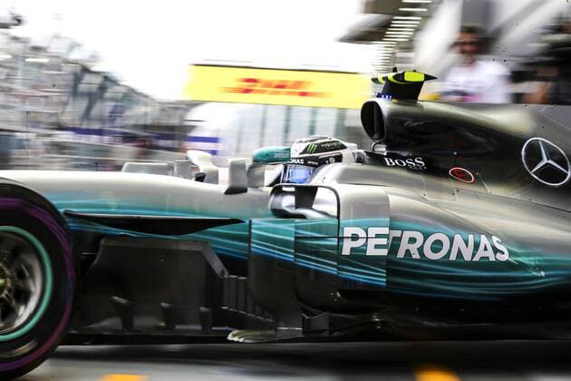Motorsports: FIA Formula One World Championship WM Weltmeisterschaft 2017, Grand Prix of Singapore, 77 Valtteri Bottas (FIN, Mercedes AMG Petronas F1 Team), Singapore Singapore