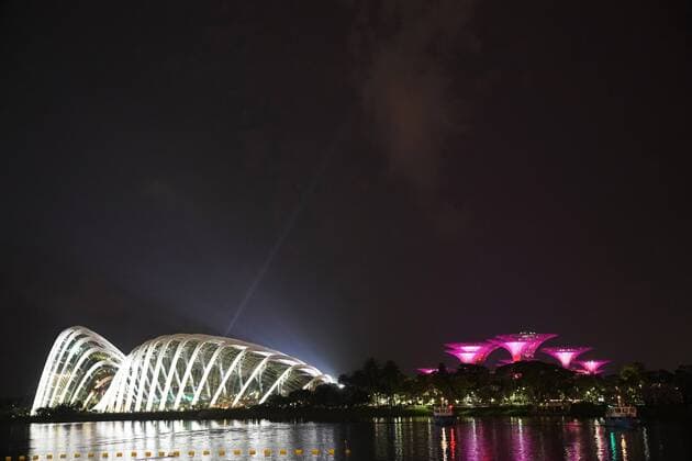 Singapore Grand Prix 14 - 17 September 2017 15.09.2017 - Free Practice 2, Singapore scenic 