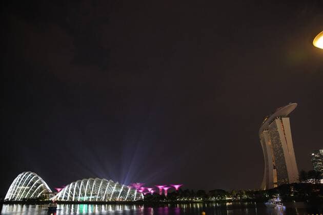 Singapore Grand Prix 14 - 17 September 2017 15.09.2017 - Free Practice 2, Singapore scenic 