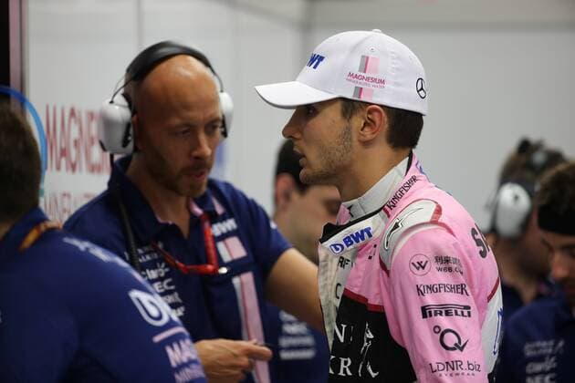 15.09.2017 - Free Practice 2, Esteban Ocon (FRA) Sahara Force India F1 VJM10 Singapore Grand Prix 14 - 17 September 2017 15.09.2017 - Free Practice 2, Esteban Ocon (FRA) Sahara Force India F1 VJM10 
