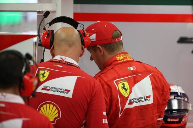 15.09.2017 - Free Practice 2, Kimi Raikkonen (FIN) Scuderia Ferrari SF70H Singapore Grand Prix 14 - 17 September 2017 15.09.2017 - Free Practice 2, Kimi Raikkonen (FIN) Scuderia Ferrari SF70H 