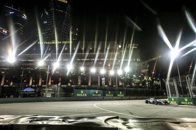 Motorsports: FIA Formula One World Championship WM Weltmeisterschaft 2017, Grand Prix of Singapore, 77 Valtteri Bottas (FIN, Mercedes AMG Petronas F1 Team), Singapore Singapore