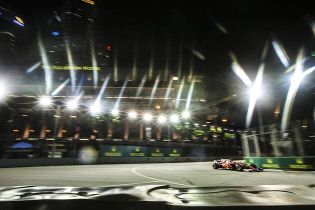 Motorsports: FIA Formula One World Championship WM Weltmeisterschaft 2017, Grand Prix of Singapore, 5 Sebastian Vettel (GER, Scuderia Ferrari), Singapore Singapore