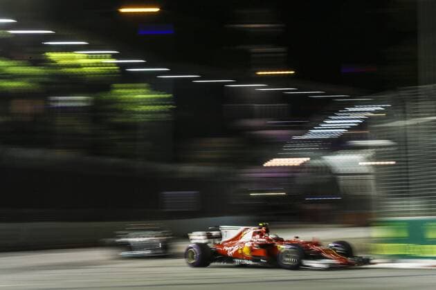 Motorsports: FIA Formula One World Championship WM Weltmeisterschaft 2017, Grand Prix of Singapore, 7 Kimi Raikkonen (FIN, Scuderia Ferrari), Singapore Singapore