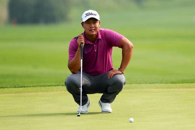 BEIJING, CHINA - SEPTEMBER 15: Sunil Jung of Canada in action during the second round of The Beijing Classic (Golf) as part of China Tour at Beijing Topwin Golf Country Club on September 15, 2017 in Beijing, China.  Copyright: xVCGx CFP111127138338 
