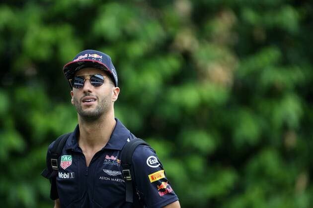 16.09.2017 - Daniel Ricciardo (AUS) Red Bull Racing RB13 Singapore Grand Prix 14 - 17 September 2017 16.09.2017 - Daniel Ricciardo (AUS) Red Bull Racing RB13 