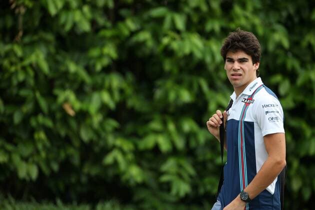 16.09.2017 - Lance Stroll (CDN) Williams FW40 Singapore Grand Prix 14 - 17 September 2017 16.09.2017 - Lance Stroll (CDN) Williams FW40 