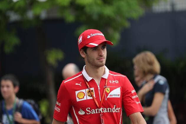 Singapore Grand Prix 14 - 17 September 2017 16.09.2017 - Antonio Giovinazzi (ITA) Test driver Ferrari 