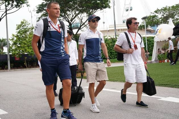 Singapore Grand Prix 14 - 17 September 2017 16.09.2017 - Felipe Massa (BRA) Williams FW40 