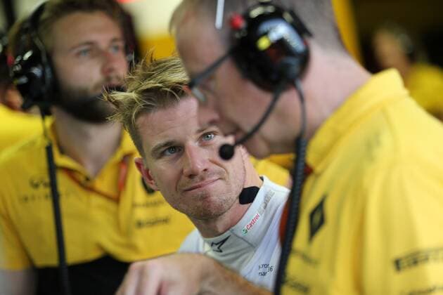 16.09.2017 - Free Practice 3, Nico Hulkenberg (GER) Renault F1 Team RS17 Singapore Grand Prix 14 - 17 September 2017 16.09.2017 - Free Practice 3, Nico Hulkenberg (GER) Renault Sport F1 Team RS17 