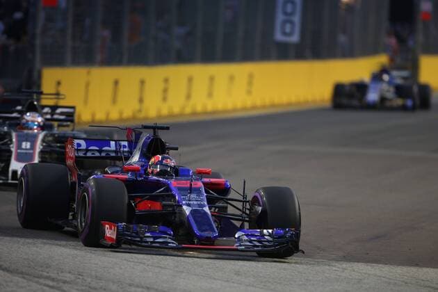 16.09.2017 - Free Practice 3, Daniil Kvyat (RUS) Scuderia Toro Rosso STR12 Singapore Grand Prix 14 - 17 September 2017 16.09.2017 - Free Practice 3, Daniil Kvyat (RUS) Scuderia Toro Rosso STR12 