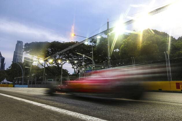 Motorsports: FIA Formula One World Championship WM Weltmeisterschaft 2017, Grand Prix of Singapore, 7 Kimi Raikkonen (FIN, Scuderia Ferrari), Singapore Singapore