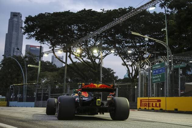 Motorsports: FIA Formula One World Championship WM Weltmeisterschaft 2017, Grand Prix of Singapore, 33 Max Verstappen (NLD, Red Bull Racing), Singapore Singapore