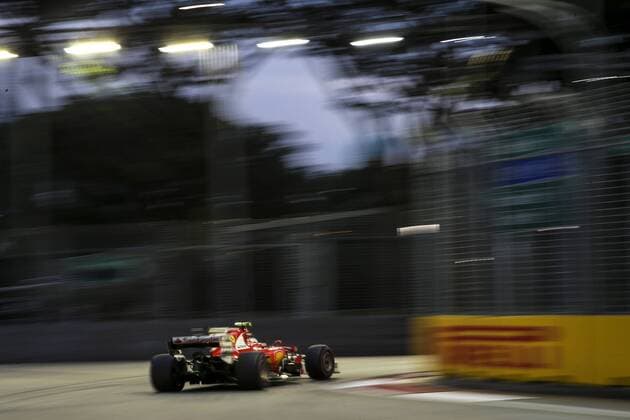 Motorsports: FIA Formula One World Championship WM Weltmeisterschaft 2017, Grand Prix of Singapore, 7 Kimi Raikkonen (FIN, Scuderia Ferrari), Singapore Singapore