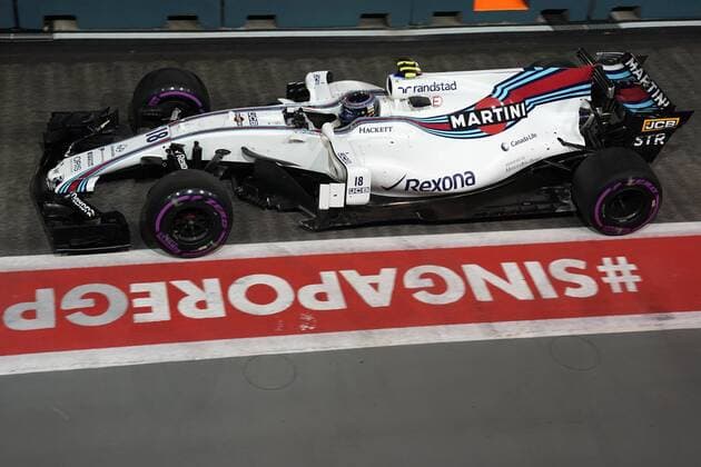 Singapore Grand Prix 14 - 17 September 2017 16.09.2017 - Qualifying, Lance Stroll (CDN) Williams FW40 