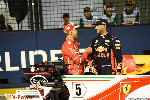 Sebastian Vettel (GER 5), Scuderia Ferrari, Grosser Preis von Singapur 2017,Qualifying, Motorsport, Formel 1, 16.09.2017, Singapur Copyright: xAndre Eibner-Pressefotox EP_JAE