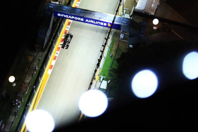 16th September 2017, Marina Bay Street Circuit, Singapore; Singapore Formula One Grand Prix, Saturday Qualifying; Kevin Magnussen - Haas F1 Team  ActionPlus11931109