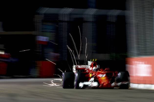 Motorsports: FIA Formula One World Championship WM Weltmeisterschaft 2017, Grand Prix of Singapore, 7 Kimi Raikkonen (FIN, Scuderia Ferrari), Singapore Singapore