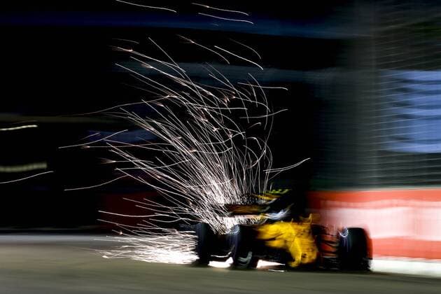 Motorsports: FIA Formula One World Championship WM Weltmeisterschaft 2017, Grand Prix of Singapore, 30 Jolyon Palmer (GBR, Renault F1 Team), Singapore Singapore