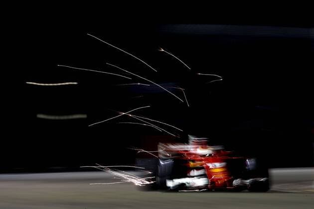 Motorsports: FIA Formula One World Championship WM Weltmeisterschaft 2017, Grand Prix of Singapore, 5 Sebastian Vettel (GER, Scuderia Ferrari), Singapore Singapore